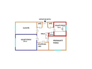 Pronájem pokoje, Brno, Arménská, 18 m2