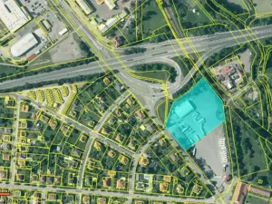 Prodej komerčního pozemku, Třeboň, Jiráskova, 9780 m2