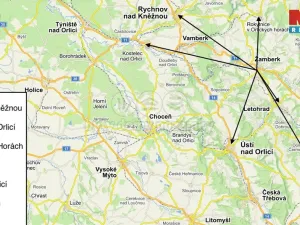 Pronájem bytu 1+1, Žamberk, Lukavská, 40 m2