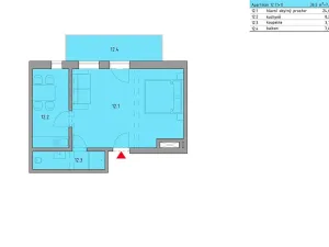 Prodej bytu 1+1, Železná Ruda, 37 m2