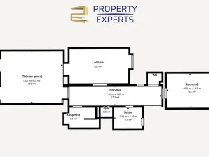 Pronájem bytu 2+1, Brno - Veveří, Antonínská, 72 m2