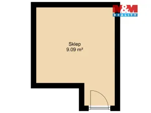 Prodej rodinného domu, Jemnice, Zámecká, 80 m2