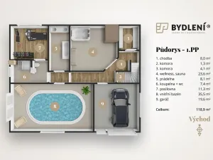 Prodej rodinného domu, Zahořany, 250 m2