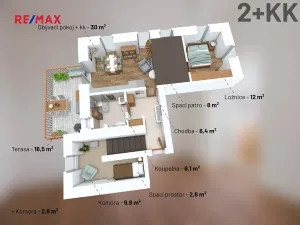 Prodej bytu 3+kk, Svoboda nad Úpou, Nádražní, 65 m2