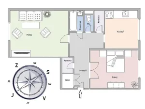 Pronájem bytu 2+1, Ostrava - Poruba, Čkalovova, 65 m2