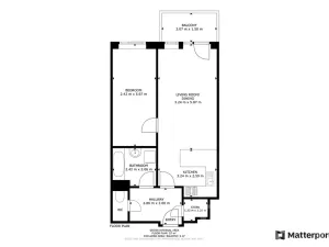 Prodej bytu 2+kk, Praha - Letňany, Bechlínská, 53 m2