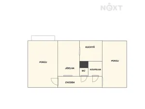 Prodej bytu 3+kk, Vrchlabí, Lánovská, 52 m2