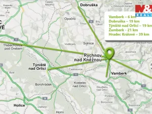 Pronájem kanceláře, Rychnov nad Kněžnou, Staré náměstí, 86 m2