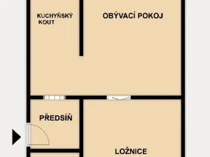 Pronájem bytu 2+kk, Praha - Bubeneč, Ve struhách, 50 m2