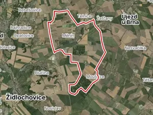 Prodej pole, Měnín, 20388 m2