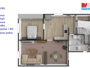 Prodej rodinného domu, Kladno - Kročehlavy, Vrchlického, 163 m2