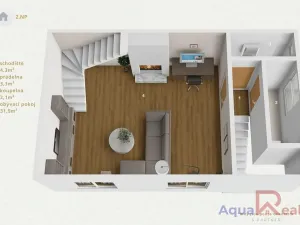 Prodej rodinného domu, Cheb, Svobody, 76 m2