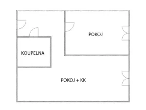 Pronájem bytu 2+kk, Lom - Loučná, Libkovická, 42 m2