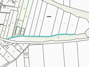 Dražba pozemku, Třebovle, 1078 m2