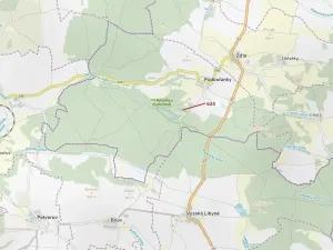 Dražba lesa, Jesenice, 2895 m2