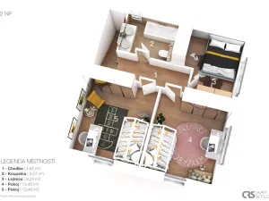 Prodej rodinného domu, Divišov, Na Malé Straně, 92 m2