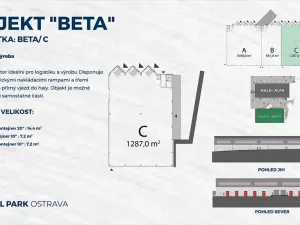 Pronájem skladu, Ostrava, Kotalova, 8855 m2