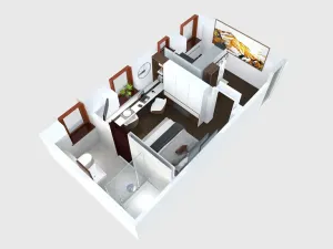 Prodej bytu 1+1, Janov nad Nisou - Hrabětice, 21 m2