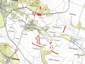 Prodej pole, Děčany, 78982 m2