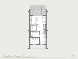 Prodej bytu 1+kk, Skuhrov, 34 m2