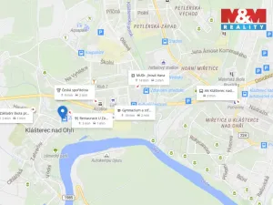 Pronájem atypického bytu, Klášterec nad Ohří, Chomutovská, 53 m2