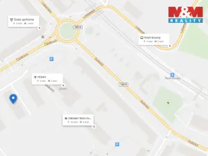 Pronájem bytu 1+1, Plzeň - Lobzy, Částkova, 39 m2