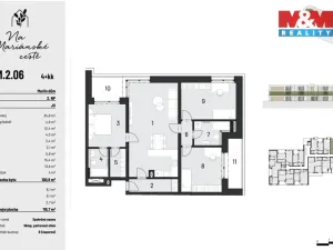 Prodej bytu 4+kk, Brandýs nad Labem-Stará Boleslav, Dřevčická, 101 m2