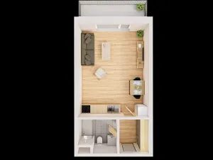 Prodej bytu 1+kk, České Budějovice, Jírovcova, 40 m2