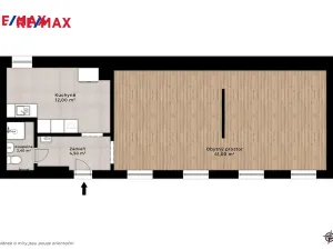 Prodej obchodního prostoru, Praha - Karlín, Pernerova, 60 m2