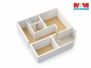 Pronájem bytu 2+1, Strakonice - Strakonice II, Klostermannova, 68 m2