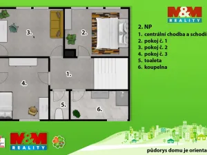 Prodej rodinného domu, Horní Ředice, 134 m2