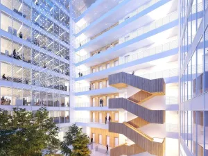 Pronájem kanceláře, Praha - Nusle, Pujmanové, 50 m2