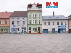 Prodej činžovního domu, Strakonice - Strakonice I, Velké náměstí, 549 m2
