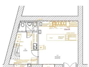 Pronájem restaurace, Praha - Nové Město, Revoluční, 60 m2