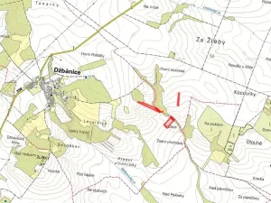 Prodej podílu pole, Džbánice, 6896 m2