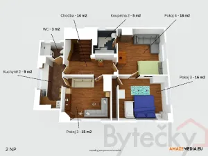 Prodej vícegeneračního domu, Jesenice, Plavecká, 215 m2