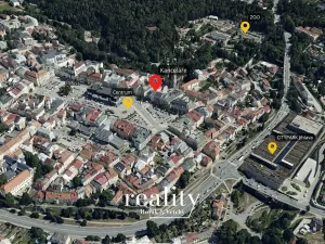 Pronájem kanceláře, Jihlava, Masarykovo náměstí, 73 m2