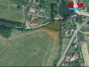 Prodej pozemku pro bydlení, Borovany - Vrcov, 1653 m2