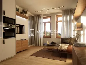 Prodej bytu 3+kk, Praha - Smíchov, Grafická, 51 m2