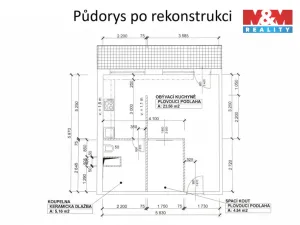 Prodej bytu 2+kk, Praha - Krč, Hurbanova, 39 m2