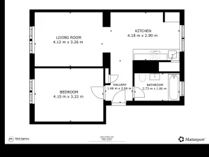 Pronájem bytu 2+1, Praha - Letňany, Vamberská, 54 m2