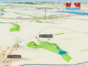 Prodej pole, Bartošovice, 1134 m2