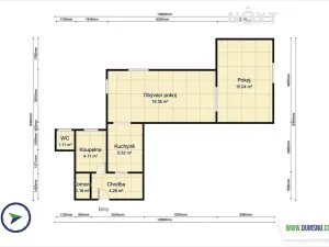 Prodej bytu 2+kk, Šumperk, Vrchlického, 50 m2