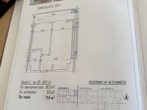 Prodej bytu 1+kk, Rruga Wiena, Golem, Albánie, 37 m2