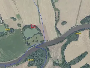 Prodej pozemku, Tři Dvory, 1825 m2