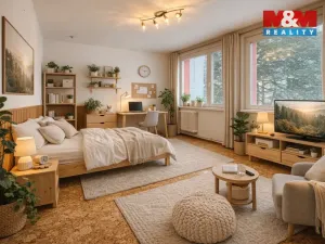 Pronájem bytu 1+kk, Kolín - Kolín II, Březinova, 33 m2