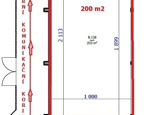 Pronájem skladu, Louny, Postoloprtská, 200 m2