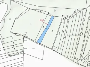 Dražba pozemku, Ivančice, 789 m2