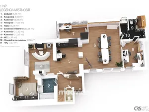 Prodej kanceláře, Praha - Malešice, Vydrova, 163 m2