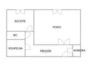 Prodej bytu 1+1, Opava - Kateřinky, Šrámkova, 38 m2